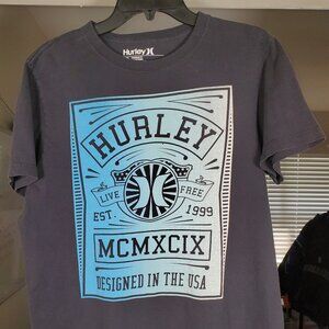 MENS BLACK HURLEY T-SHIRT MEDIUM